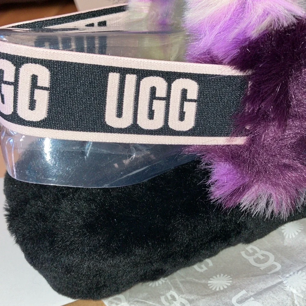 UGG RARE W Oh Yeah Tie Dye Sandals Size 9 NEW and New In Box with Care Card - Picture 12 of 12